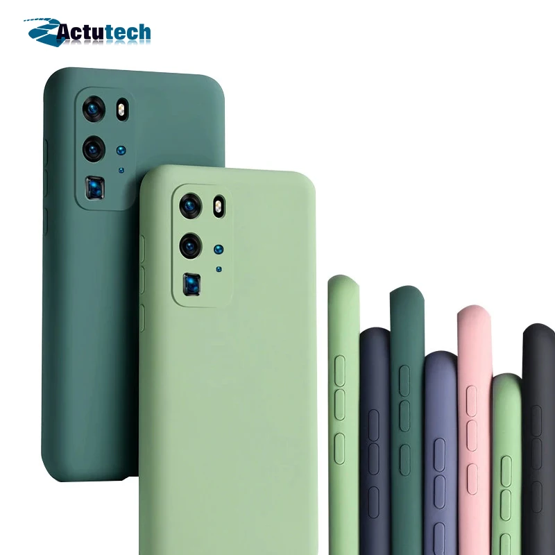 

Actutech For Samsung S20 Ultra S20 Plus S20 FE S20FE Liquid Silicone Soft Camera Protective Case For Galaxy A32 A52 A72 4G 5G