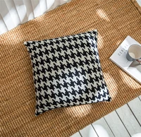 2022 british classic houndstooth pillowcase elegant home decor sofa couch bed cushion cover 4545 soft throw pillow cover case