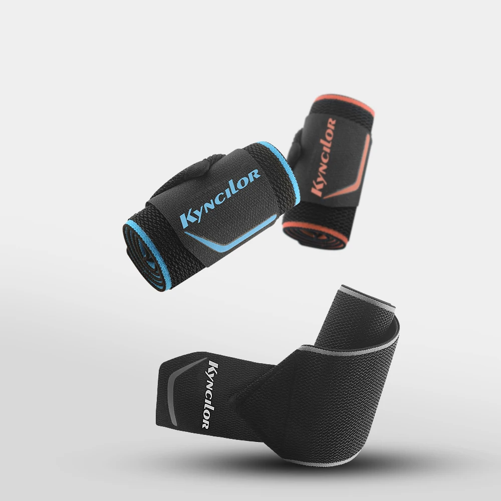 Регулируемый спортивный наручный бандаж D.O.T для поддержки запястья ремешок