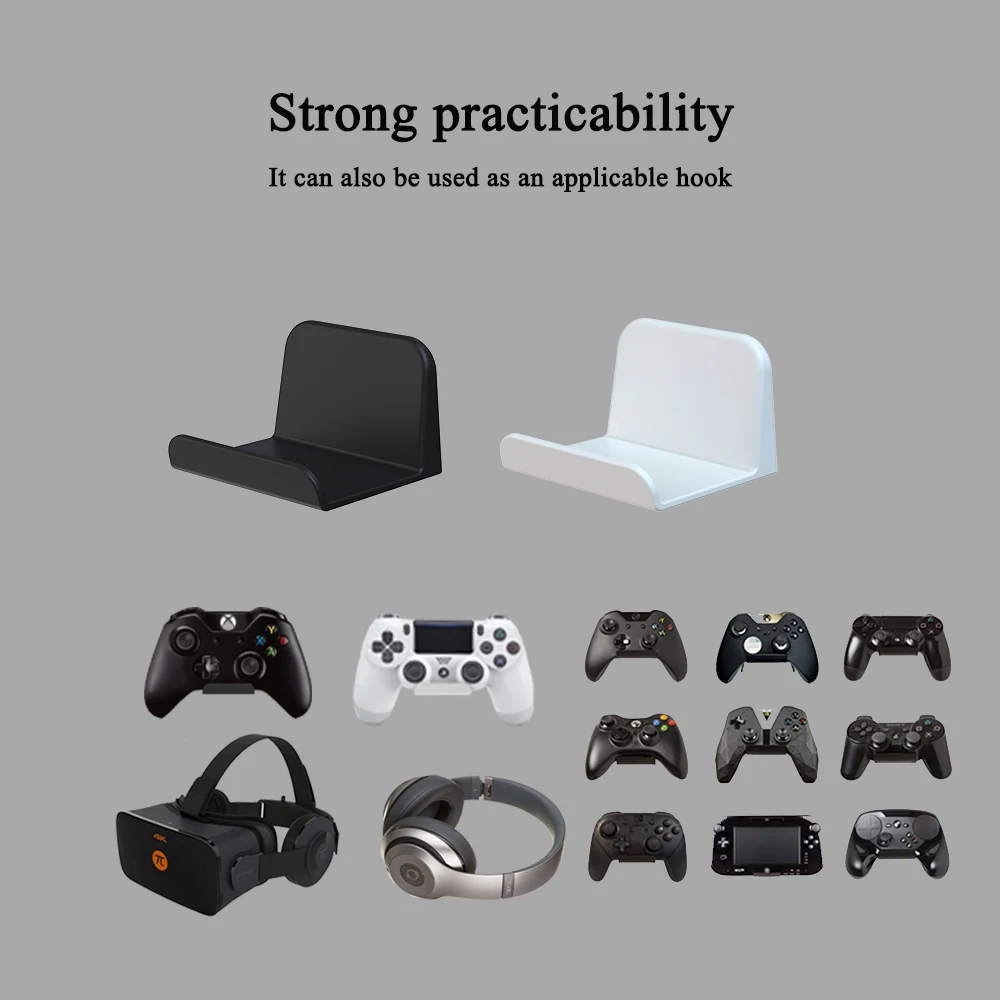Настенный держатель для игрового контроллера, совместимый с sony playstation 4 xbox ONE, поддержка nintendo Switch Pro с гарнитурой