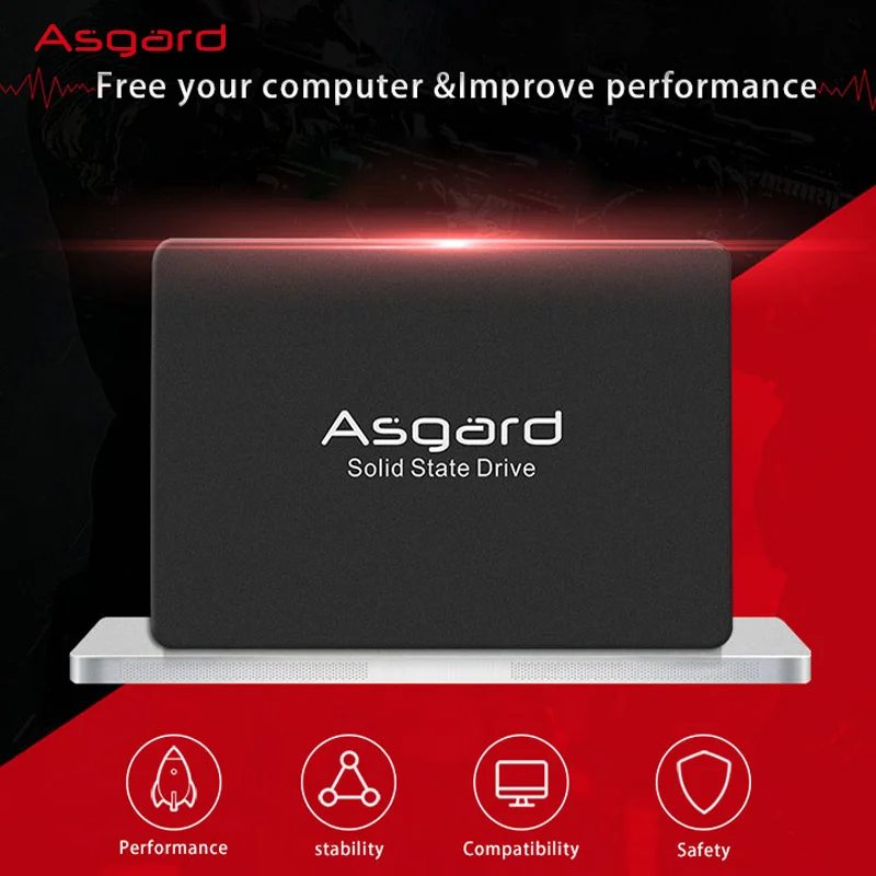 Жесткий диск Asgard AS Series SATA3 SSD 250 ГБ 500 Гб 960 2T 2 5 твердотельный для ноутбука и