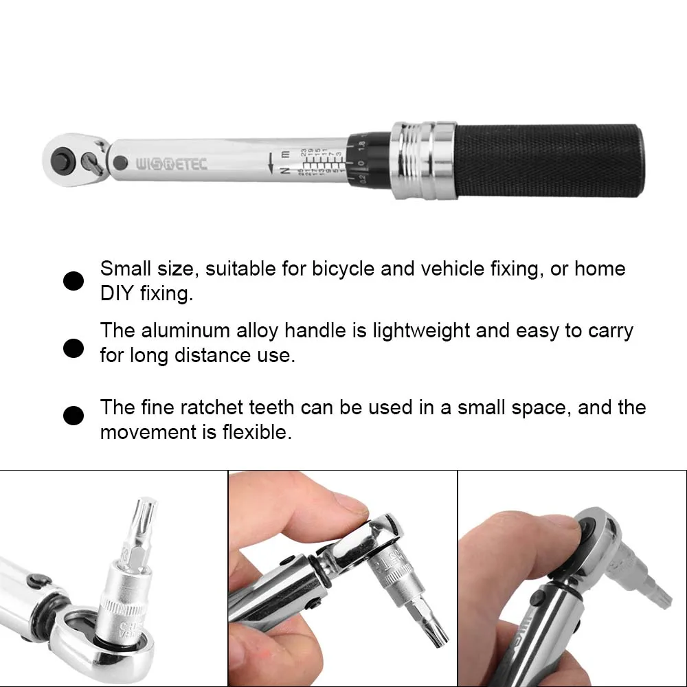 1/4 &quotDR 1 25Nm мини Регулируемый динамометрический ключ для велосипеда езды на