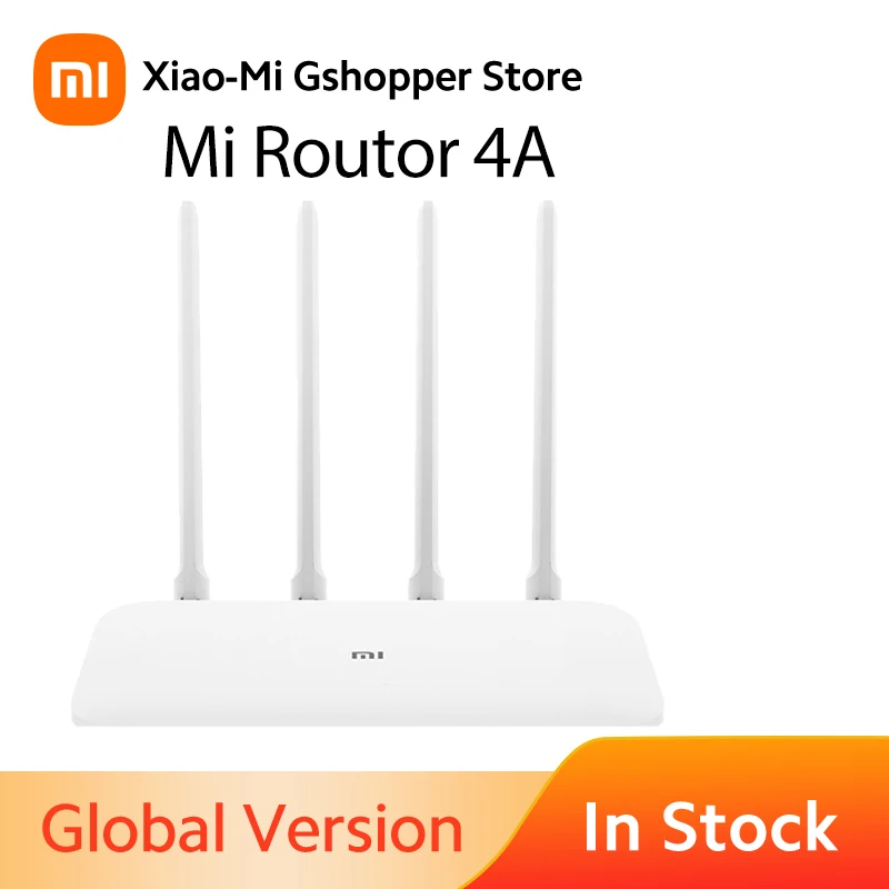 Xiaomi Mi Router 4A Wireless WiFi 2.4GHz 5.0GHz Dual Band 1167Mbps WiFi Repeater 4 Antennas Through-wall 64MB Network Extender