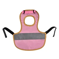 pet clothes chicken reflective vest helmet clothes poultry hen adjustable saddle apron feather protection holder chicken duck