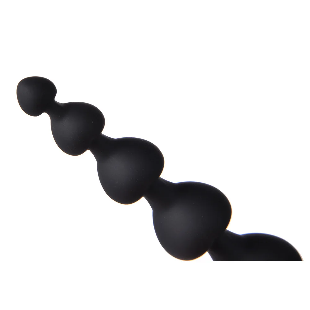 Силиконовые в форме сердца анальные бусины Анальная пробка хвост Buttplug