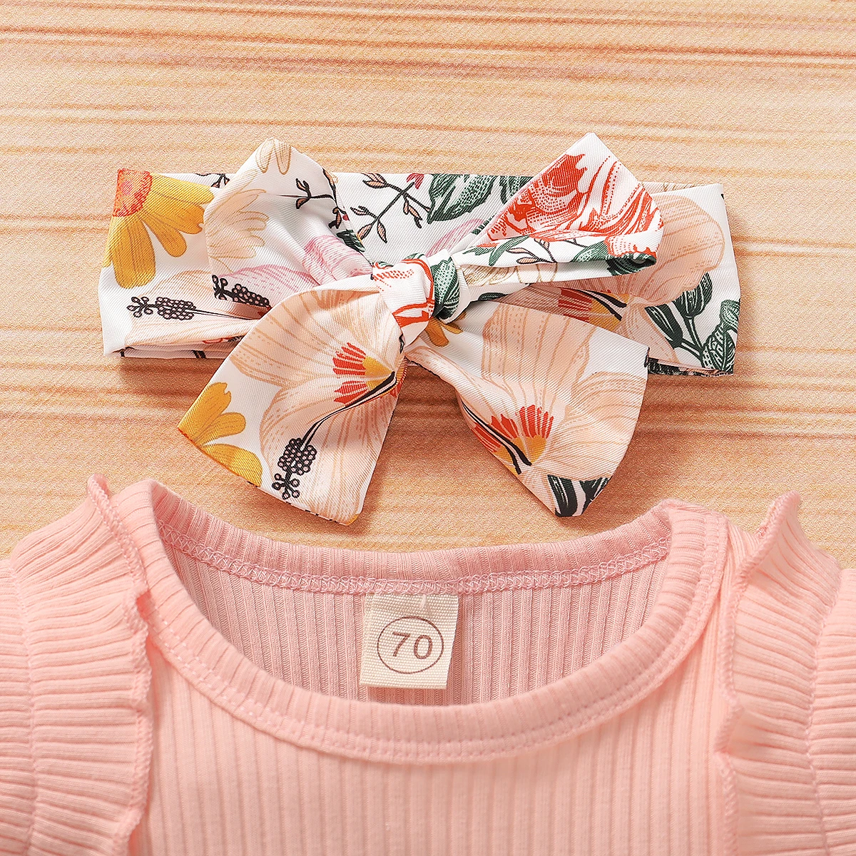 Немилая Одежда для новорожденных девочек комплекты маленьких однотонные