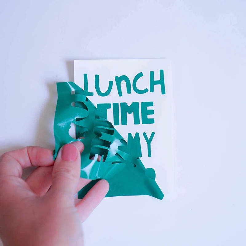 Перманентный клейкий винил для кракушек силуэт резаки рукоделия наклейки