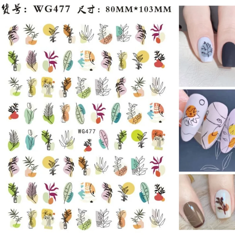

Simple Series Nail Appliques Grass Snake Shape Cute Animal Nail Art Nail Stickers Ladies Nail Art Accessories
