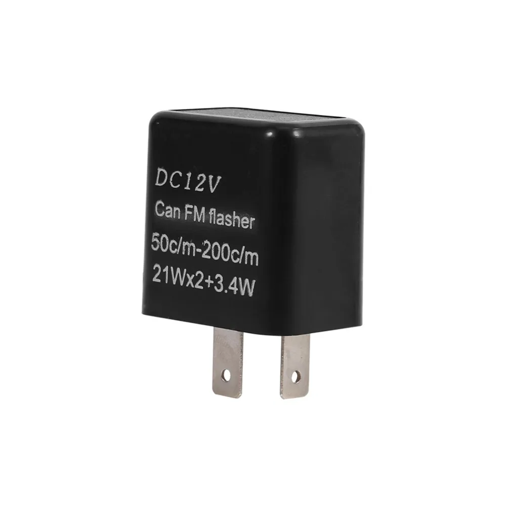 12В 2-контактный светодиодный фонарик с регулируемой частотой релейный сигнал