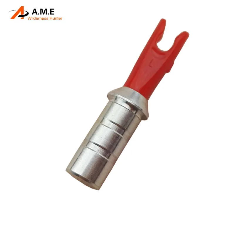 12 компл./лот Алюминий шпилька в виде стрелки и Пластик Pin НОК для I.D 6 2 мм