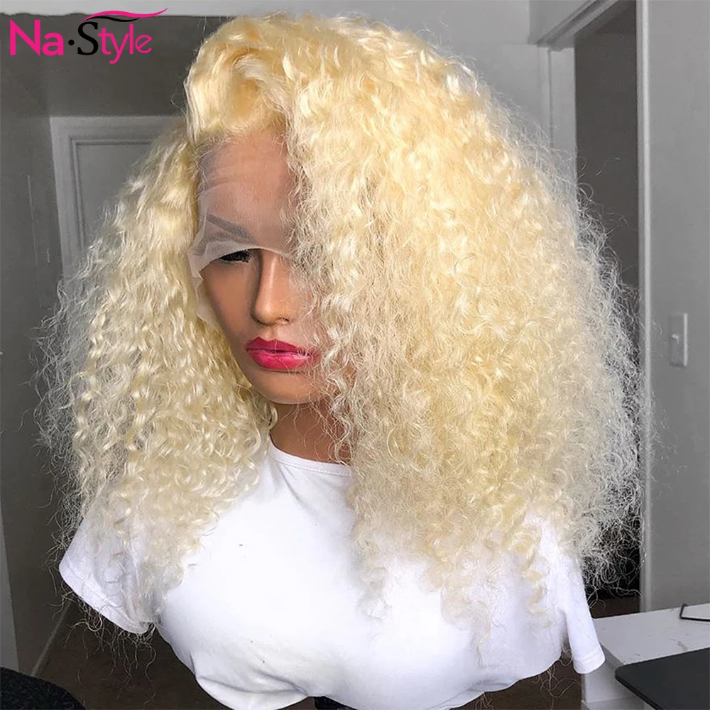 Harga 613 Keriting Rambut Manusia Wig Untuk WANITA HITAM Pixie Cut Pendek Rambut Manusia Wig Digunakan Dipetik T Bagian Renda Transparan Wig 150 Remy