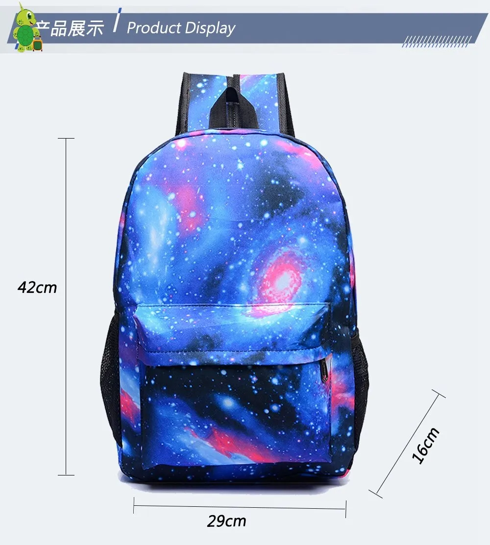 Рюкзак Mochila Funny Unicorn 3 шт./компл. школьные сумки для девочек и мальчиков дорожный