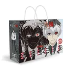Аниме Lucky Bag Подарочная сумка Tokyo Ghoul Коллекционная сумка игрушка включает в себя открытку плакат значок наклейки Закладка Подарок