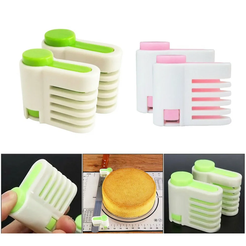2 шт./компл. 5 слоев Diy торт резак для хлеба выравниватель слайсер пластик Режущий