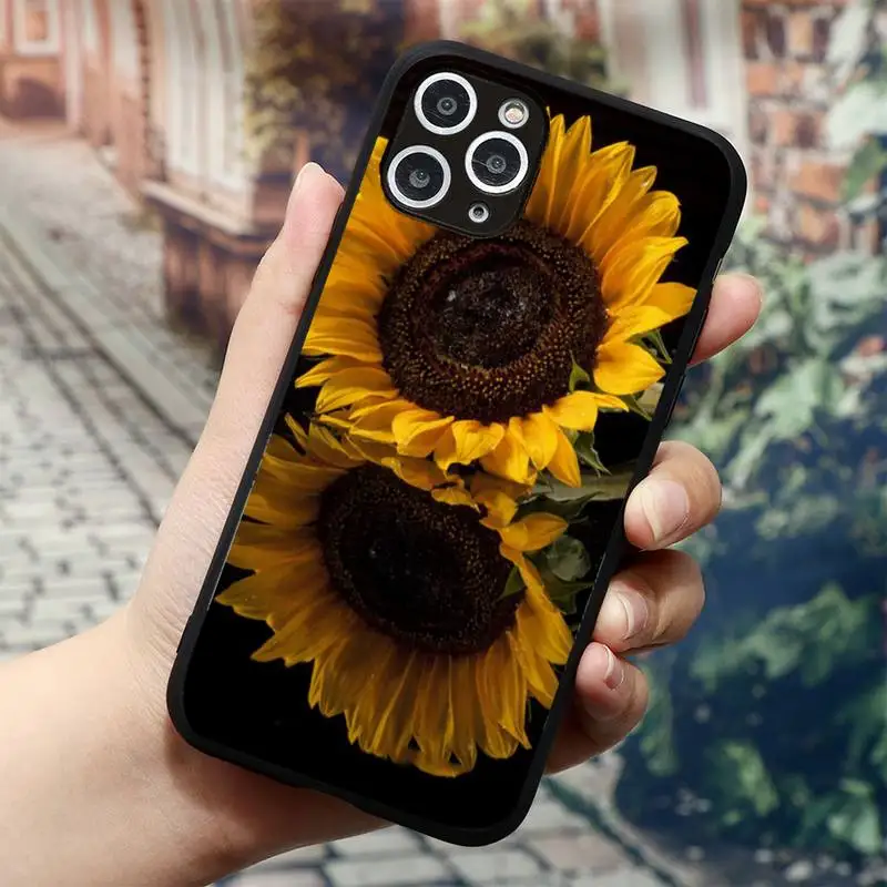 

Cute Summer Daisy Sunflower Flower Phone Case for iPhone 11 12 mini pro XS MAX 8 7 6 6S Plus X 5S SE 2020 XR
