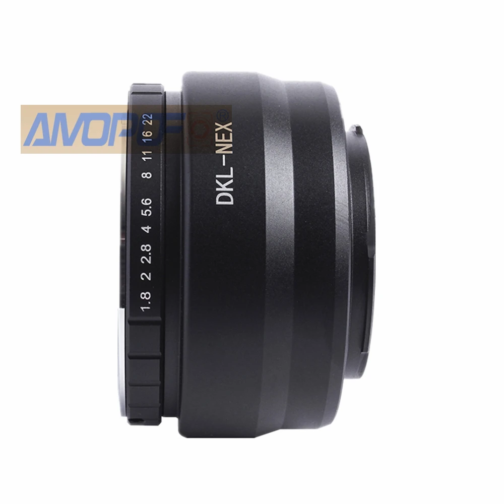 Адаптер от DKL К NEX линзы Voigtlander Retina к Sony адаптер для 5T A7 A7RII a6000|lens adapter sony|voigtlander lenssony