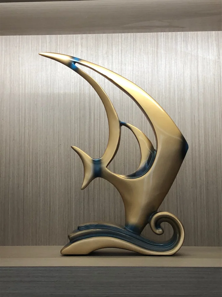 

Luxury Figurines Home Decor Room Animal European Style Resin Crafts Figurines Elefante Dekorasyon Decoration Crafts BG50FS