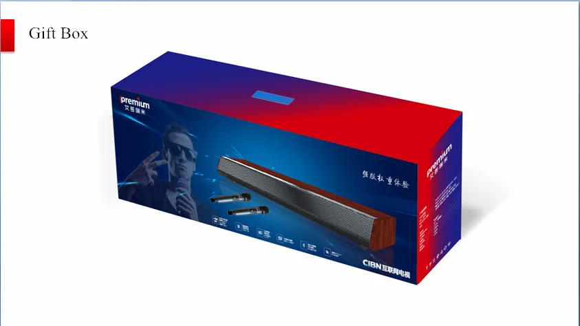 ipremium Саундбар 5,1 караоке домашний кинотеатр Bluetooth 4,0 Смарт ТВ бар