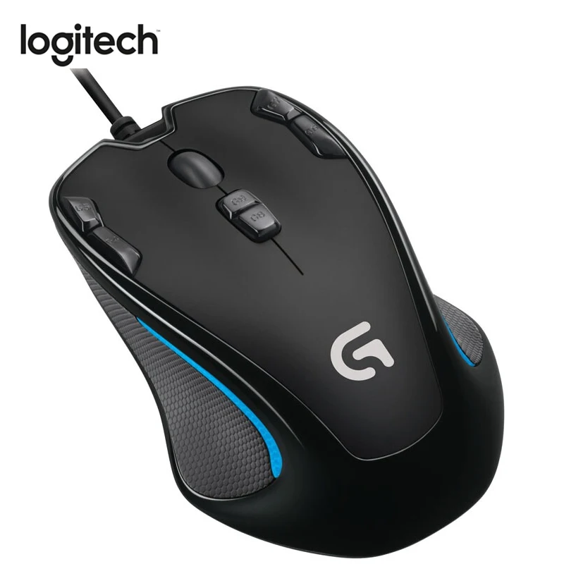 Мышь Logitech G300S Проводная игровая 2500DPI 9 перезаряжаемых программируемых кнопок |