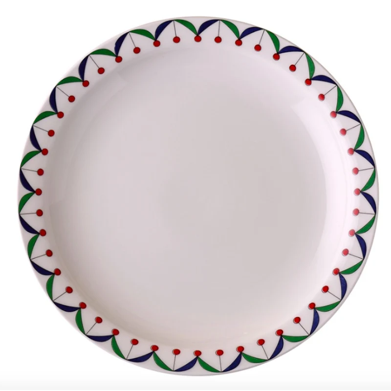 Тарелка для салата Ужин Блюдо мультфильм шаблон тарелки стейков домашний