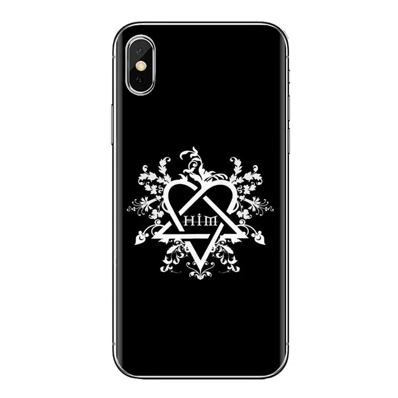 Мягкий чехол для samsung Galaxy S3 S4 S5 Mini S6 S7 Edge S8 S9 S10 Plus Note 3 4 5 8 9 с логотипом Heartagram |