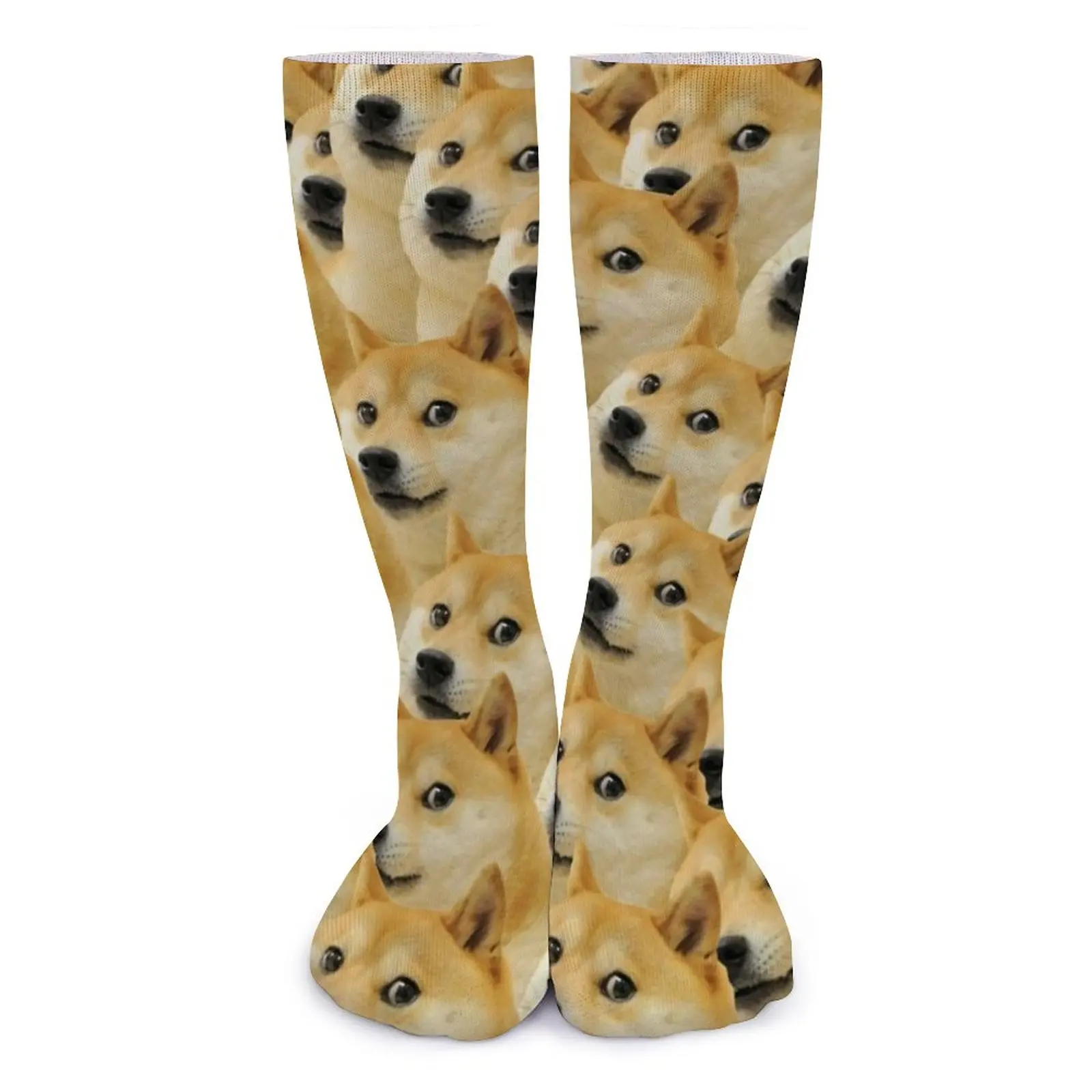 

Носки с мемом, большие школьные чулки из химического волокна, дизайнерские нескользящие носки премиум класса для тренировок