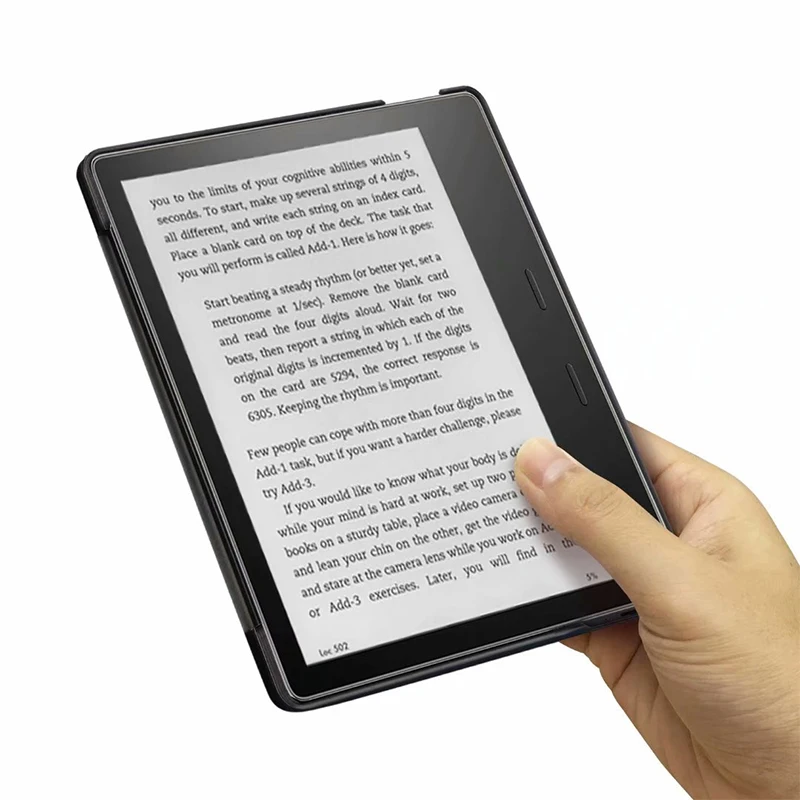 Тонкий кожаный чехол книжка для Kindle Oasis (10 е поколение) KO3/2 2019 2017 S8IN4O CW24WI 7