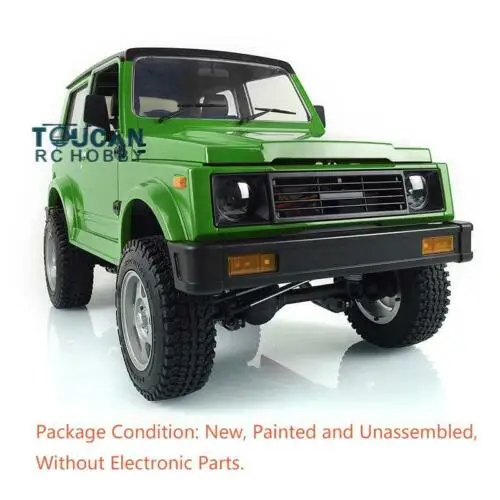

Capo 1/6 Crawler SIXER1 Samurai Jimny RC Racing Car Kit Unassembled Green Painted Green DIY Model THZH0492-SMT2