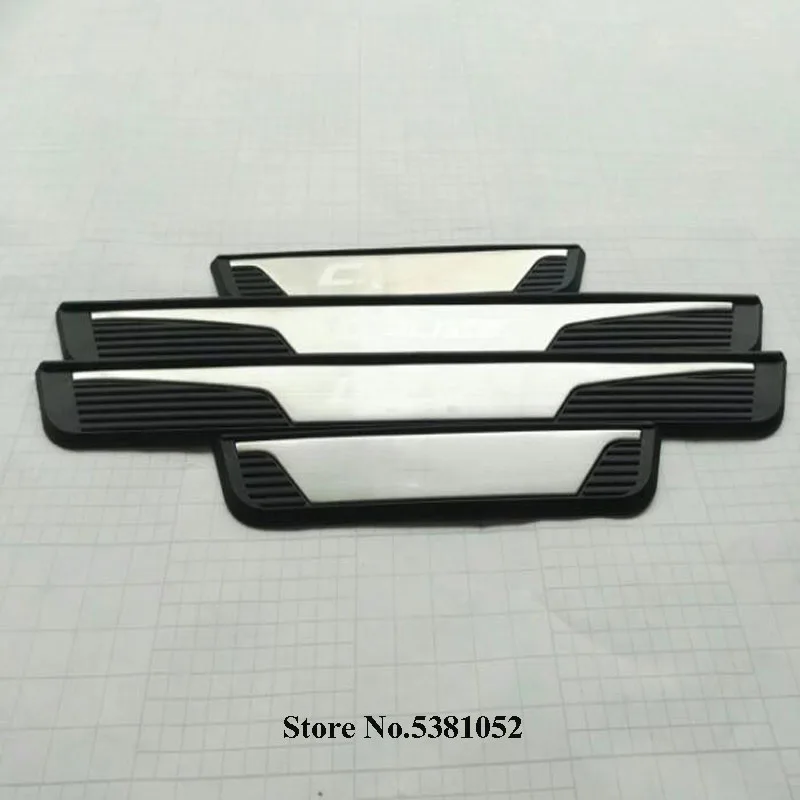 Автомобильный Стайлинг для Chevrolet Cruze 2017 2018 аксессуары Накладка на порог из