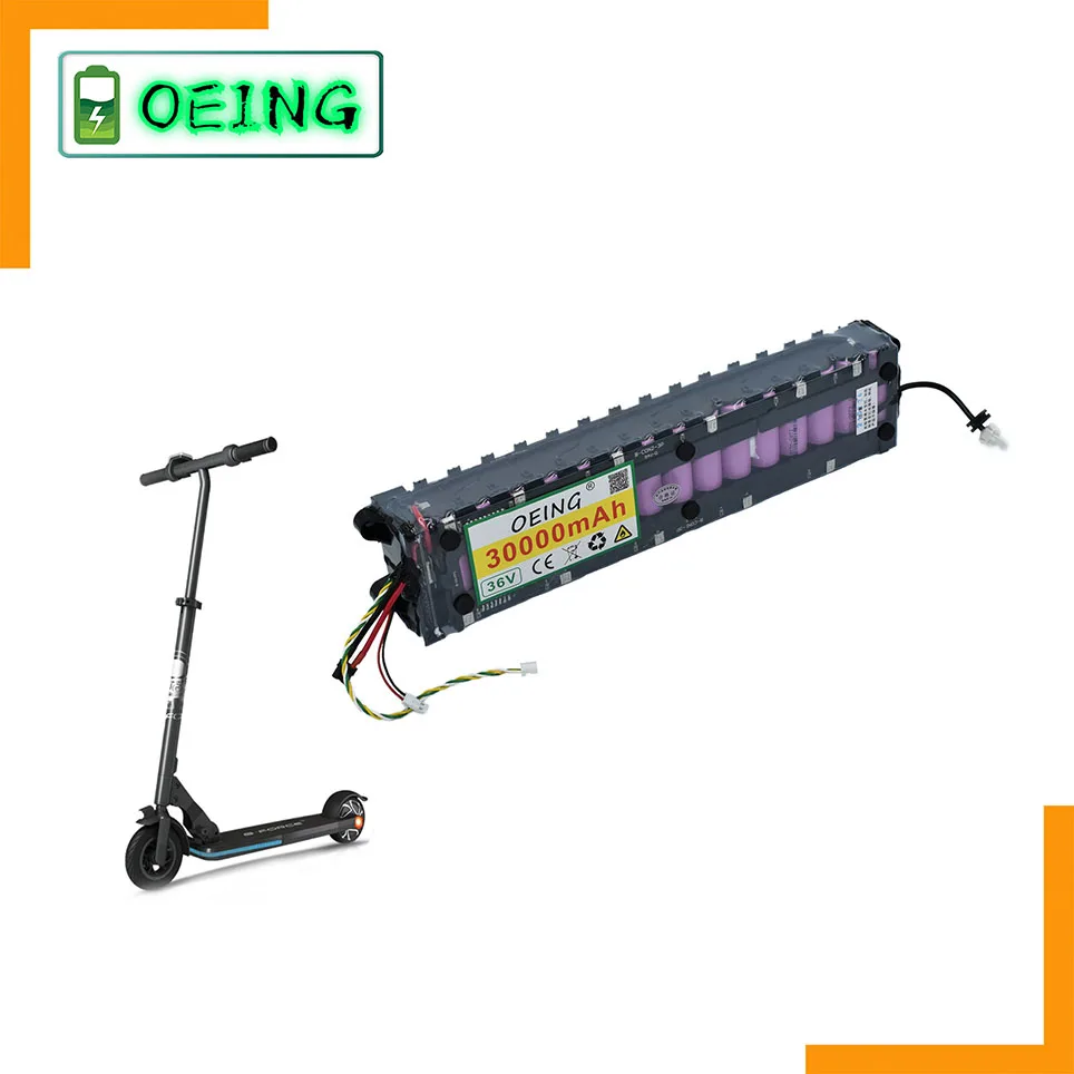 

100% Оригинальный аккумулятор 36 в 30 Ач для Xiaomi M356 M356 Pro специальный батарейный блок 36 В батарея 30000 мА/ч для езды 60 км + инструмент для прессовани...