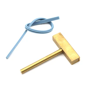 Электрический паяльник с регулируемой температурой, 30 Вт, 40 Вт, 60 Вт, медные Т-образные наконечники с бесплатным горячим прессом для ремонта ЖК-экрана с гибким кабелем