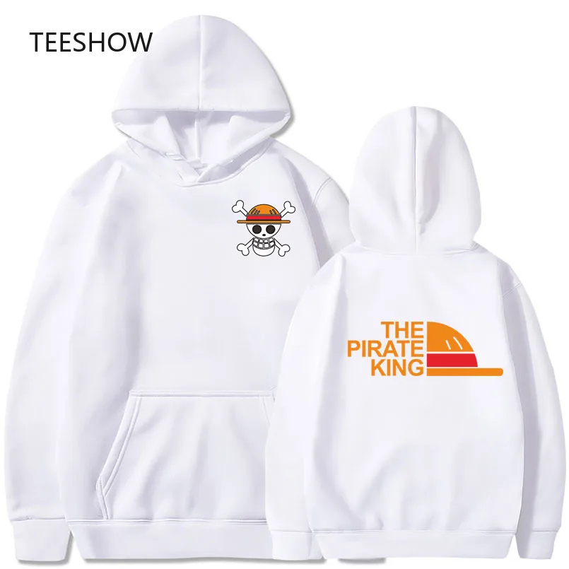 

Anime One Piece Costume Hoodies The Pirate King Print Men Women Hoody Dropship Sweatshirt Fleece Warm Streetwear Unisex Clothes