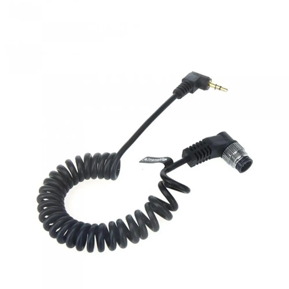 

2,5 мм 1N пульт дистанционного управления затвором камеры проблесковый триггер соединение пружинная линия D300, D70