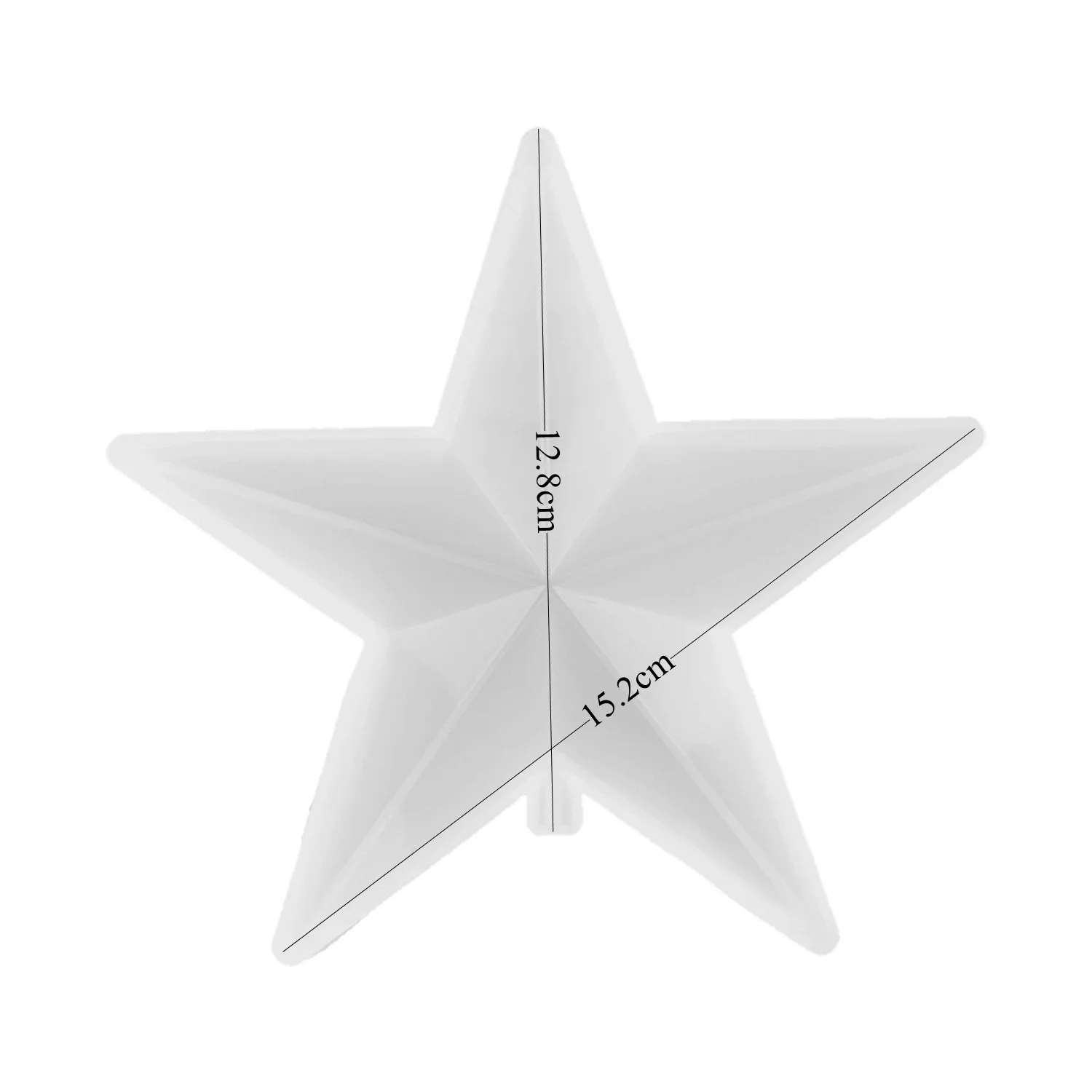 

Силиконовая формочка для рождественской звезды SILIKE LUFEI