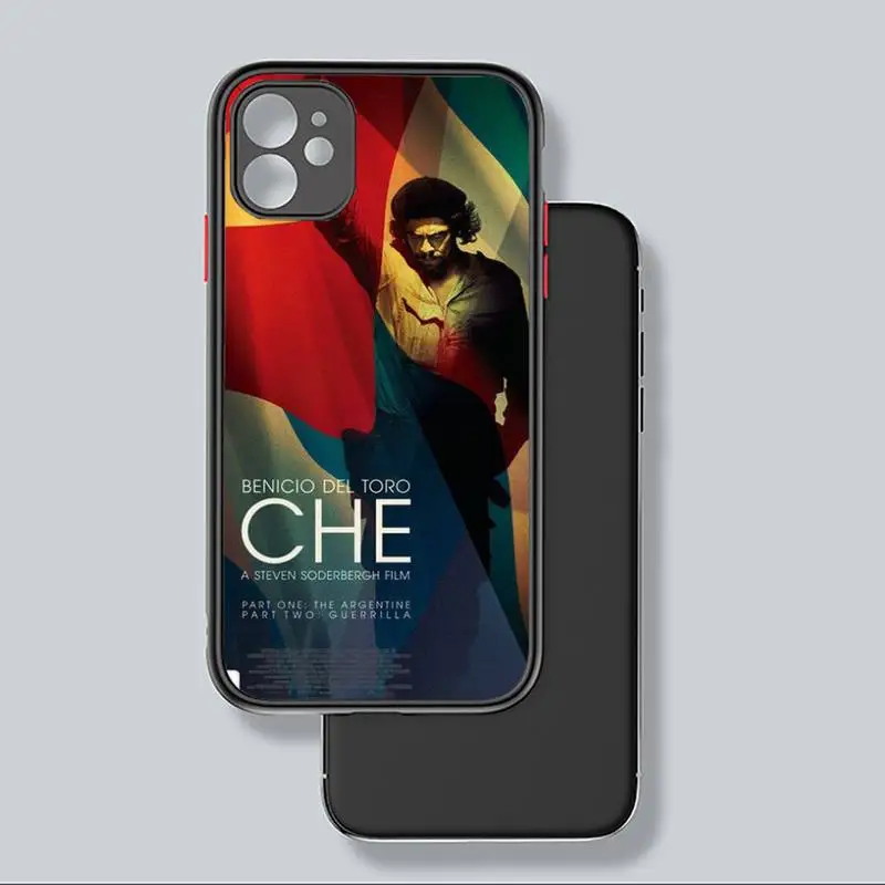 

Che Guevara Phone Case For iphone 12 11 8 7 plus mini x xs xr pro max matte transparent cover