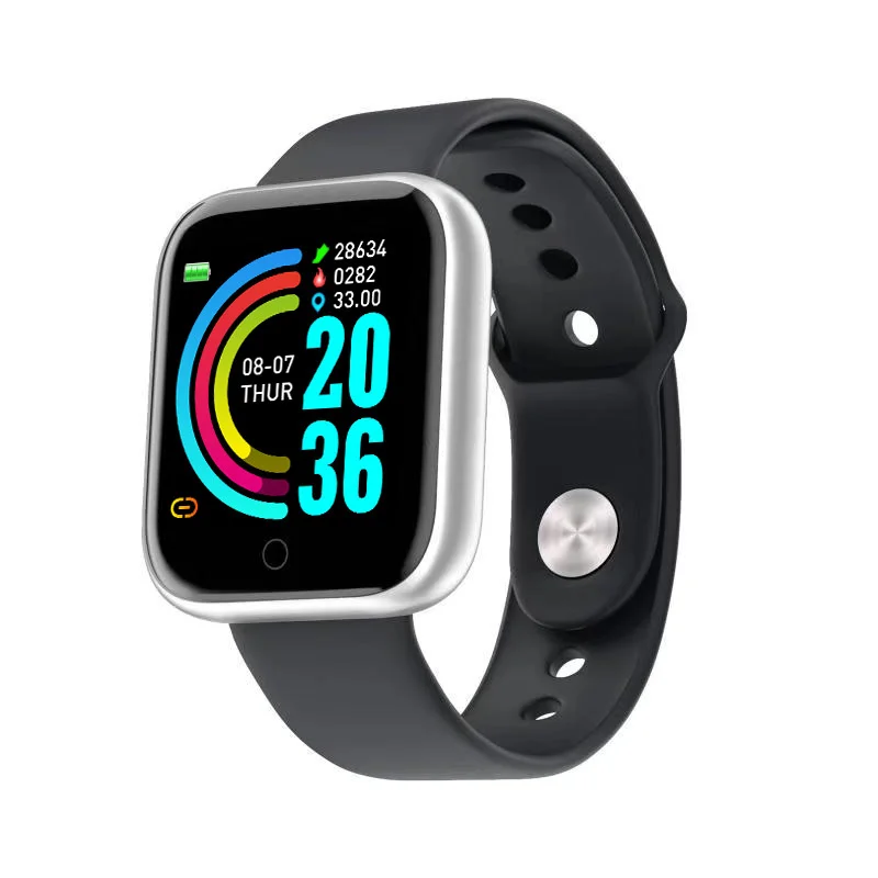 

Y68s smart Bracelet 1.44 screen heart rate meter step sports gift meter step d20s Bracelet