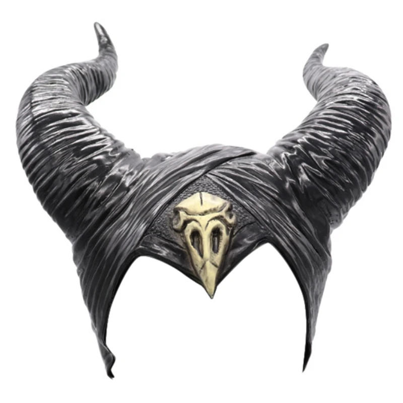 

Новинка 2022, чёрная длинная головная уборка на Хэллоуин, Волшебная ведьма, королева, реквизит для вечеринки, тренд 2020