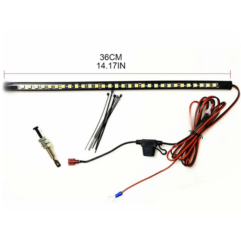 

White Under Hood LED Light Kit With Automatic on/off -Universal Fits Any Vehicle Car LED lights Automatic switch Ties LED Strips