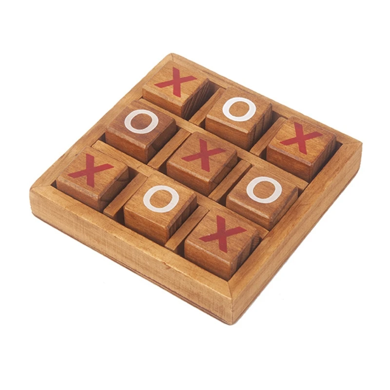 

A5KC Tic Tac Toe легкая Когнитивная игрушка OX, шахматы, развивающая игрушка, головоломка, настольная игра