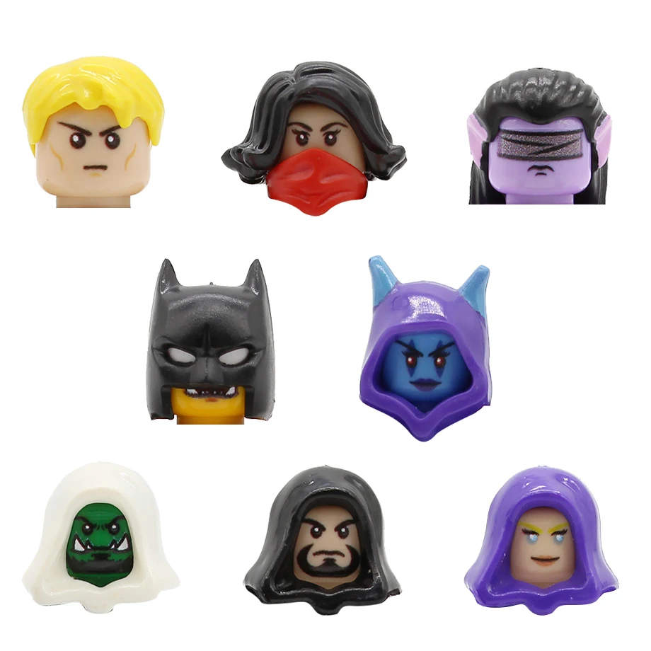 

Single Sale Anduin Wrynn Game World Figure Head Vanessa Vancleef Jaina Proudmoore Rexxar Remar Thrall Building Block Toys PG8165