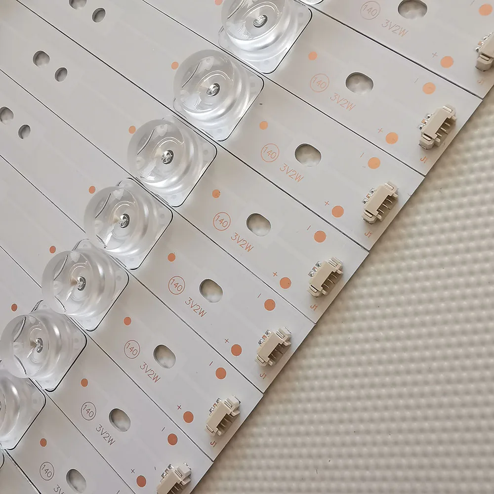 

New 12PCS/lot LED Backlight strip for Haier 50"TV 50A6M LE50A7100L MTV-5031LTA2 LED50D6-01(A) ZC14 30350006202 V500HJ1-PE8