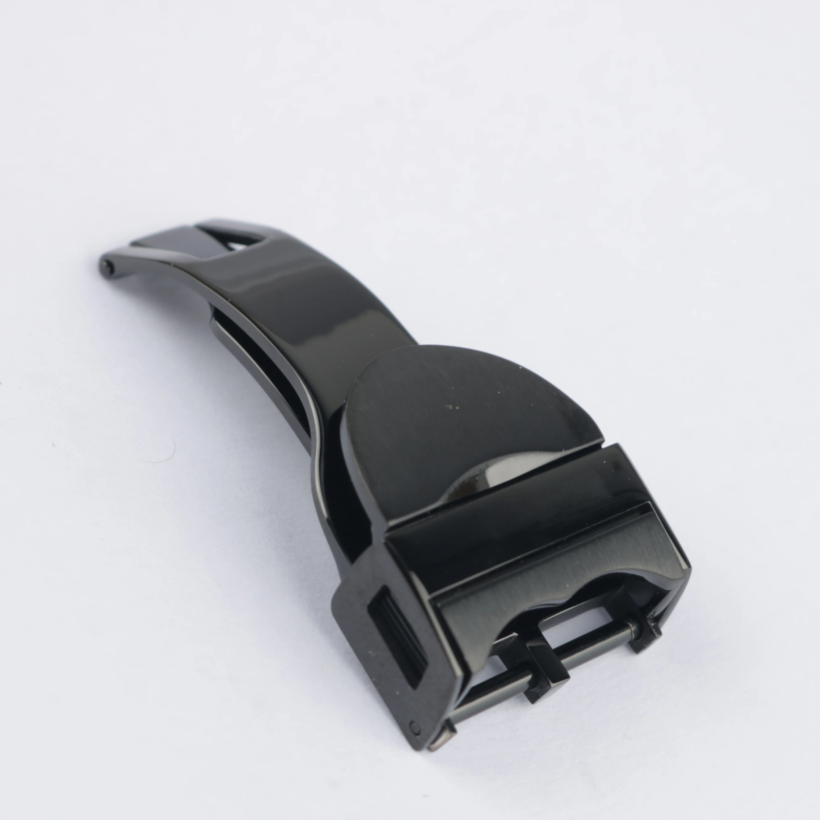 Rolamy 18mm High Quality Silver Gold Watch Band Buckle Deployment Clasp For Less 2.5mm For Tudor Rubber Leather Strap Belt