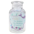 40 шт.упак. сувениры для вечерние Русалка украшения для дня рождения спасибо Морская раковина этикетка наклейка с русалкой