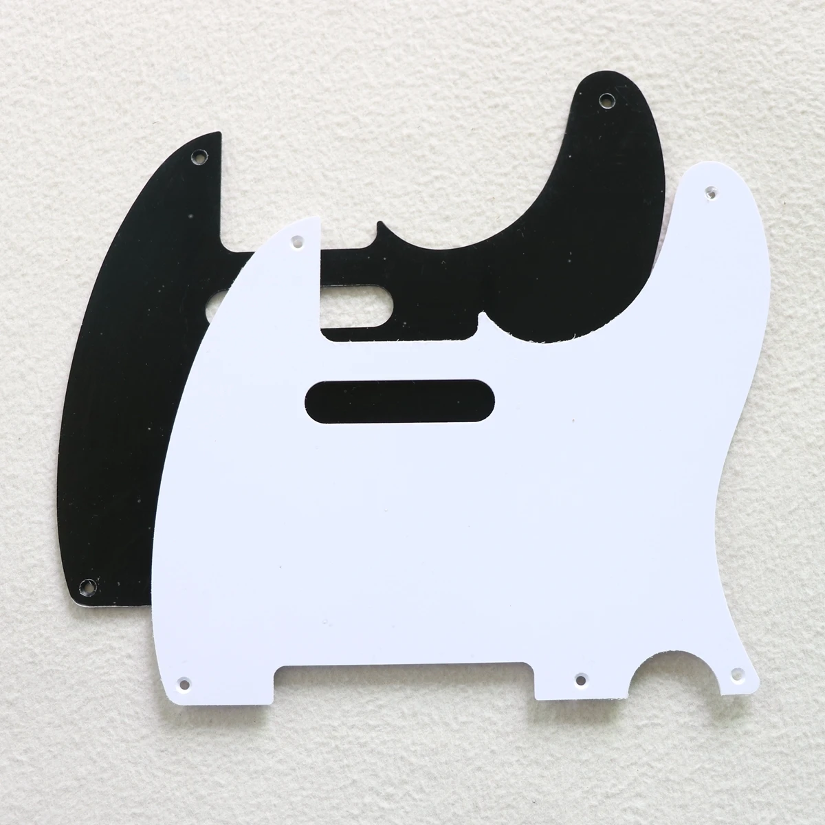 5 отверстий Винтаж пергамент теле стиль Гитары pickguards без пикап отверстия для