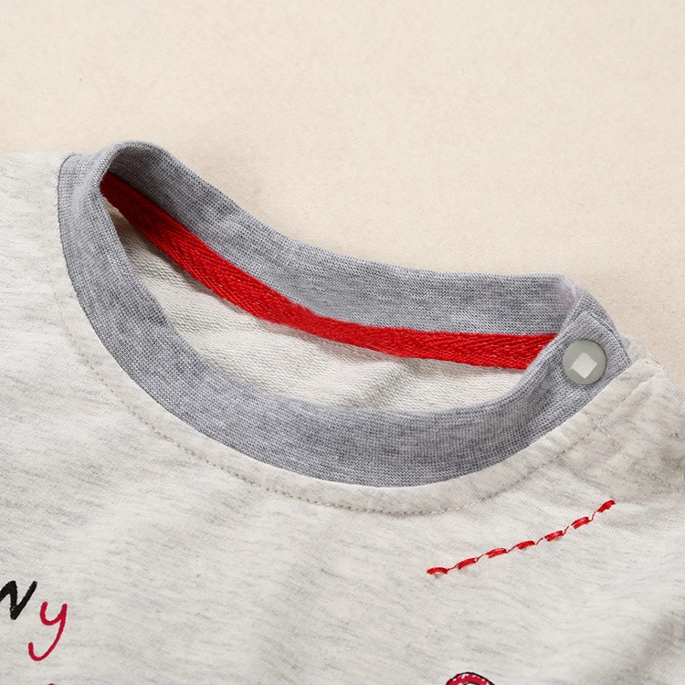 2 шт. детский джинсовый комплект с длинным рукавом и цветочным принтом|Комплекты