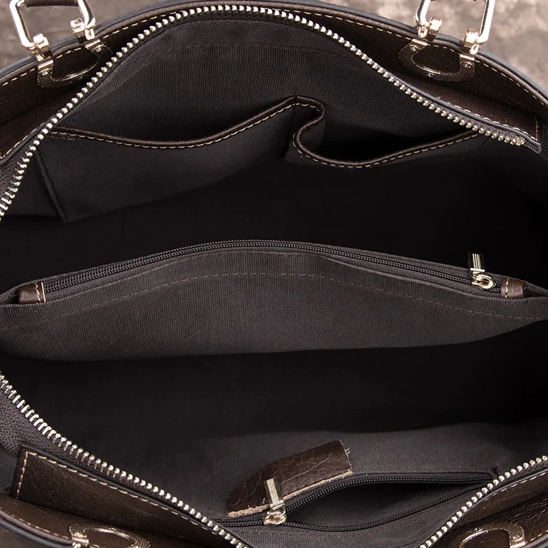 Женская сумка из натуральной кожи женская через плечо сумка-тоут с цветочным