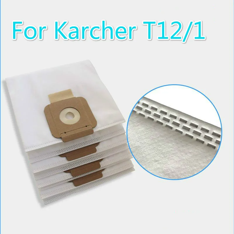 2 шт./партия мешки для пылесоса Karcher T12/1 | Бытовая техника