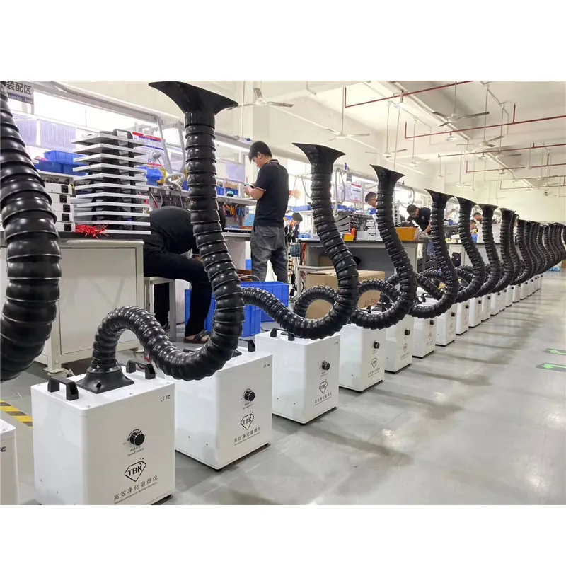 Пылеочиститель TBK для пайки устройство очистки дыма|Наборы электроинструментов|