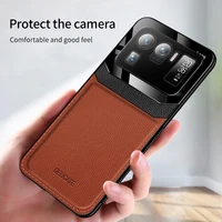 fashion shockproof lens protection back pc phone case for xiaomi note 11i 10s 11 10 10t pro ultra lite class dermatoglyph cover