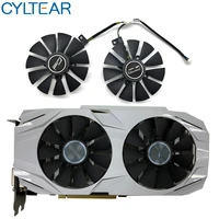new 87mm gtx1060 gtx1070 rx480 cooler fan for asus gtx 1060 1070 rx 480 graphics card t129215su pld09210s12hh 28mm cooling fans